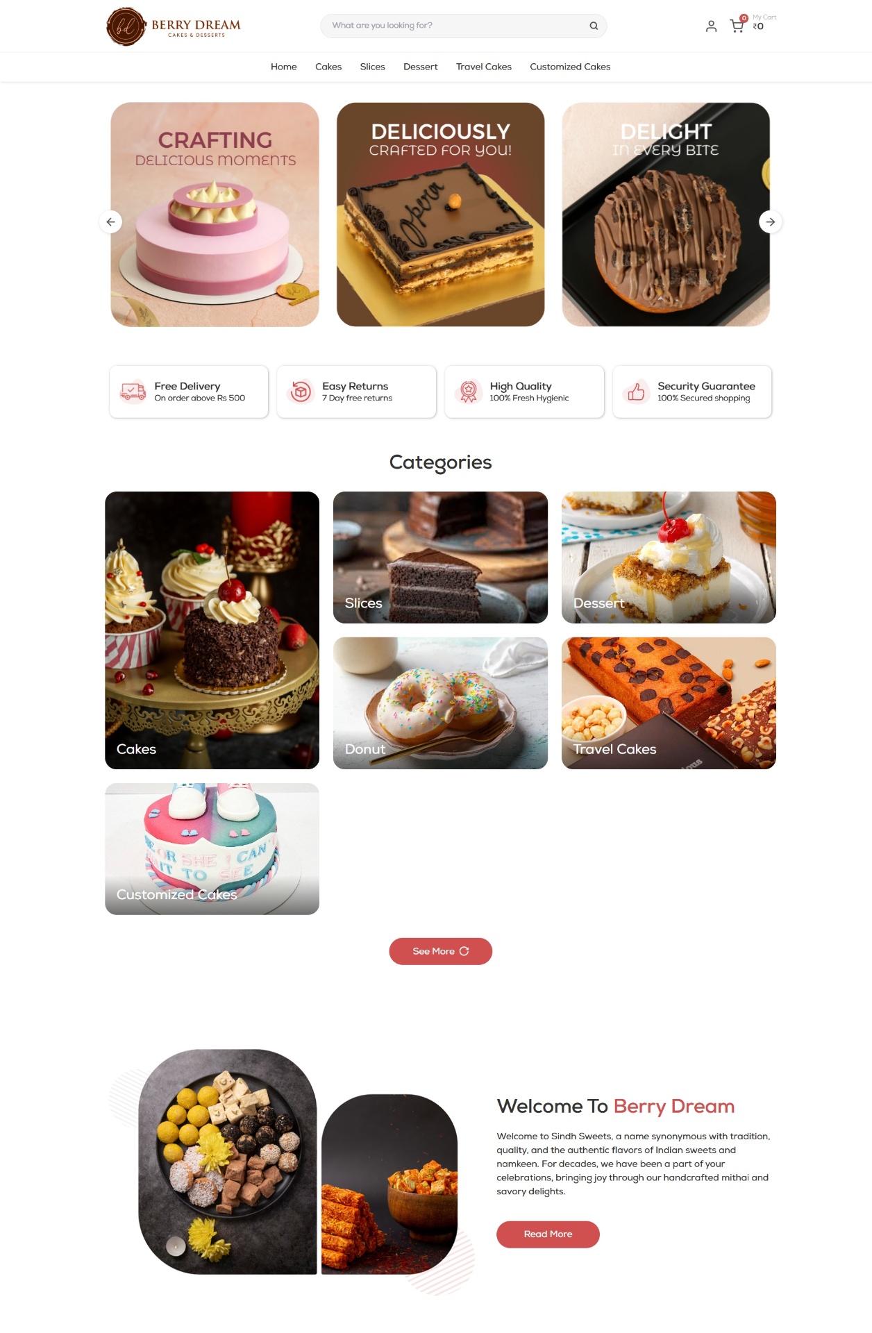 Berry Dream – Cakes & Desserts Online Store