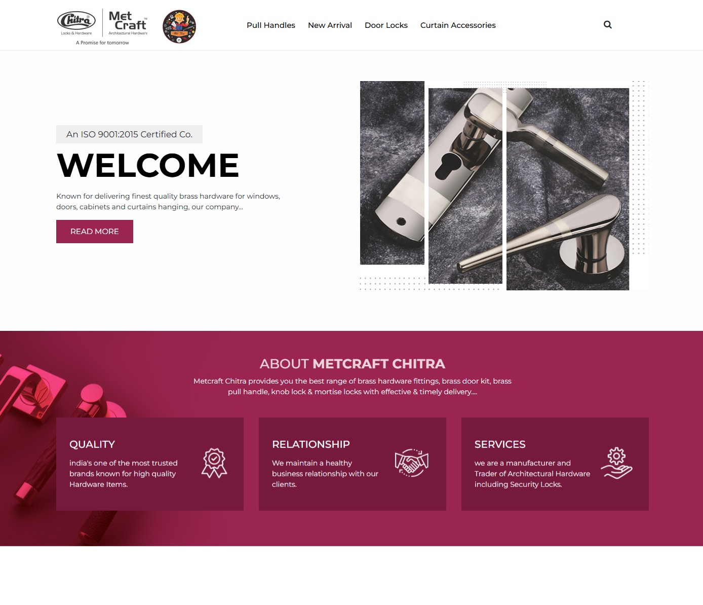 Metcraft Chitra – Architectural Hardware Catalogue